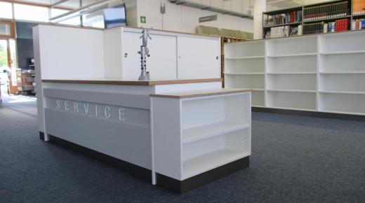 Servicetheke Bibliothek in Rheinbach